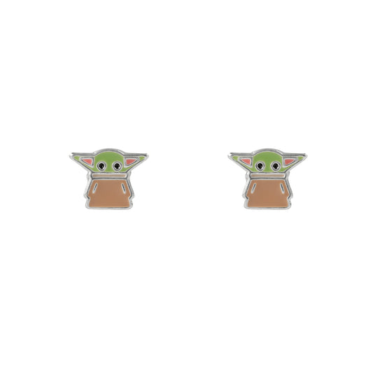 Disney Star Wars Enamel Grogu Earrings