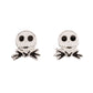 Nightmare Before Christmas Sterling Silver Jack Skellington Earrings