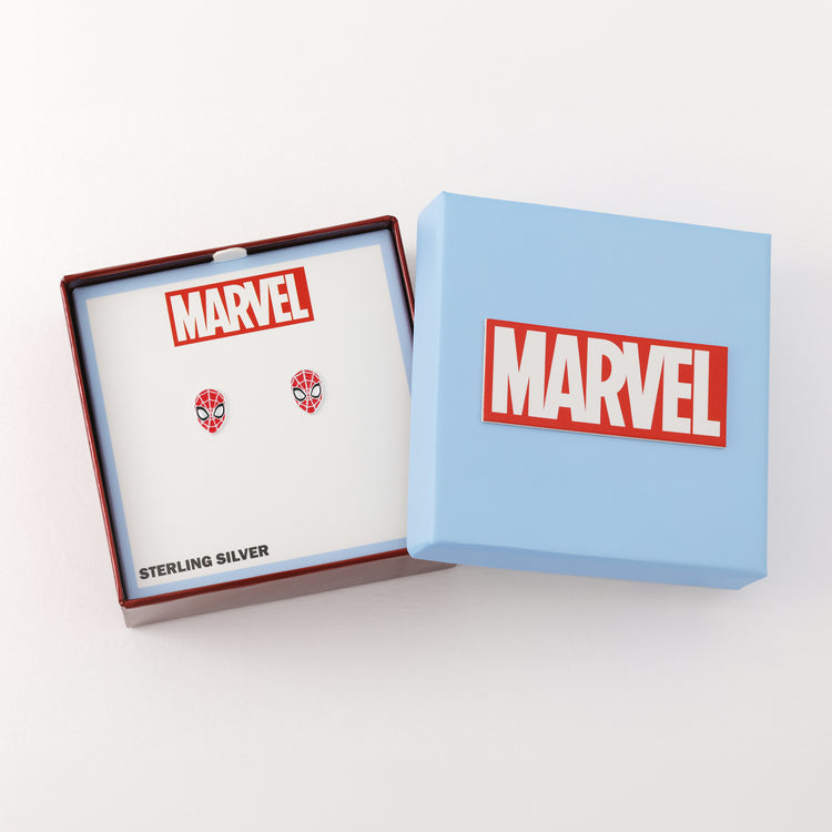 Disney Marvel Spiderman Enamel Earrings