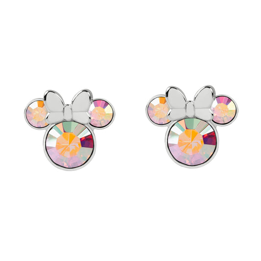 Disney 100 Minnie Silver Plated Sterling Silver Earrings