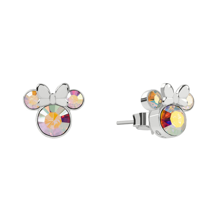 Disney 100 Minnie Silver Plated Sterling Silver Earrings