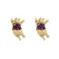 Disney 100 Winnie The Pooh Sterling Silver Earrings