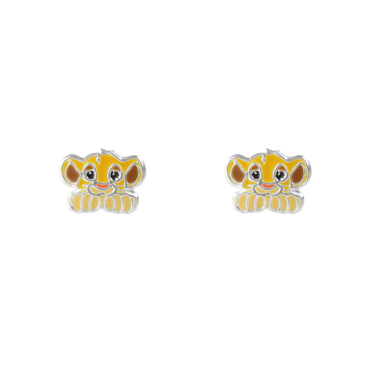 Disney's The Lion King Simba Enamel Earrings