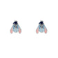 Winnie The Pooh Eeyore Enamel Earrings