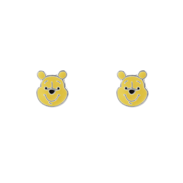 Winnie The Pooh Enamel Earrings