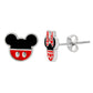 Mickey & Minnie Mouse Silver Plated Mismatched Earrings