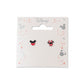 Mickey & Minnie Mouse Silver Plated Mismatched Earrings