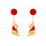 Winnie The Pooh Floating Balloon Earrings