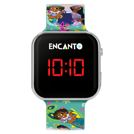 Encanto Printed Strap LED Watch