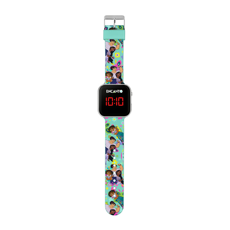 Encanto Printed Strap LED Watch