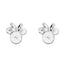 Minnie Sterling Silver April Birthstone Stud Earrings