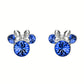 Minnie Sterling Silver September Birthstone Stud Earrings