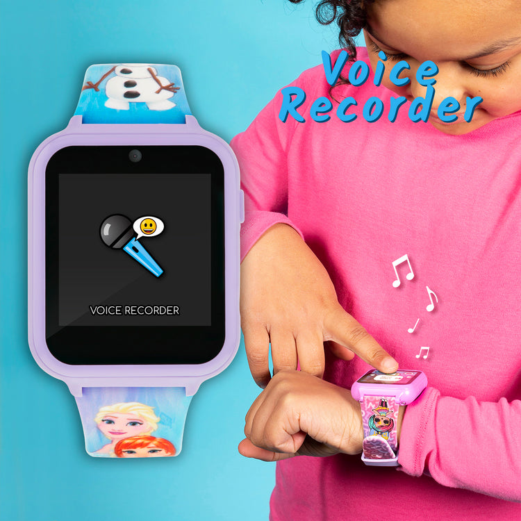 Frozen Printed Strap Interactive Watch