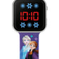 Frozen Blue Printed Strap LED Watch