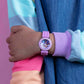 Frozen Purple Time Teacher Watch