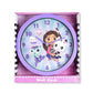 Gabby's Dollhouse Purple Wall Clock