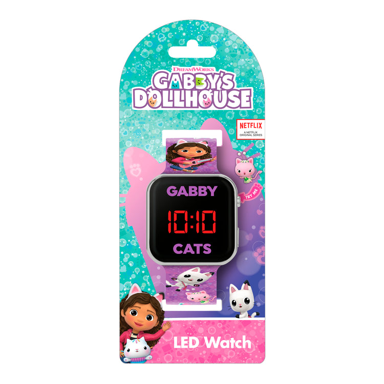 Disney Gabby Printed Strap LED Watch