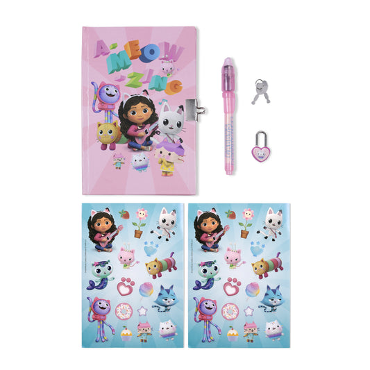 Gabby's Dollhouse Magic Pen and Diary Stationery Set