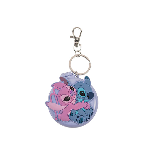 Lilo & Stitch Compact Mirror and Hairbrush Keychain