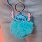 Lilo & Stitch Pom Pom Keychain