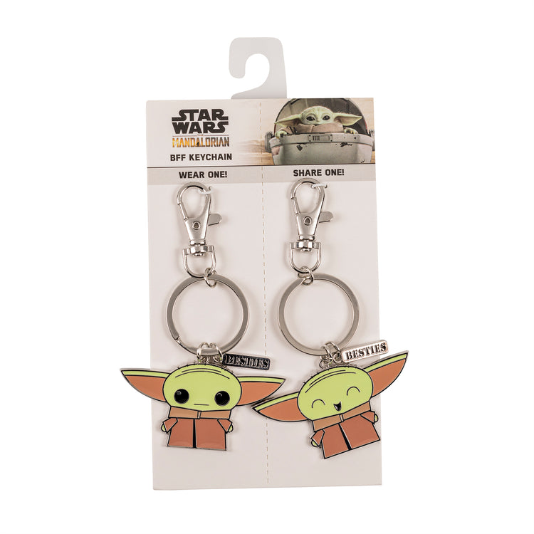 The Mandalorian Grogu BFF Keyring Set