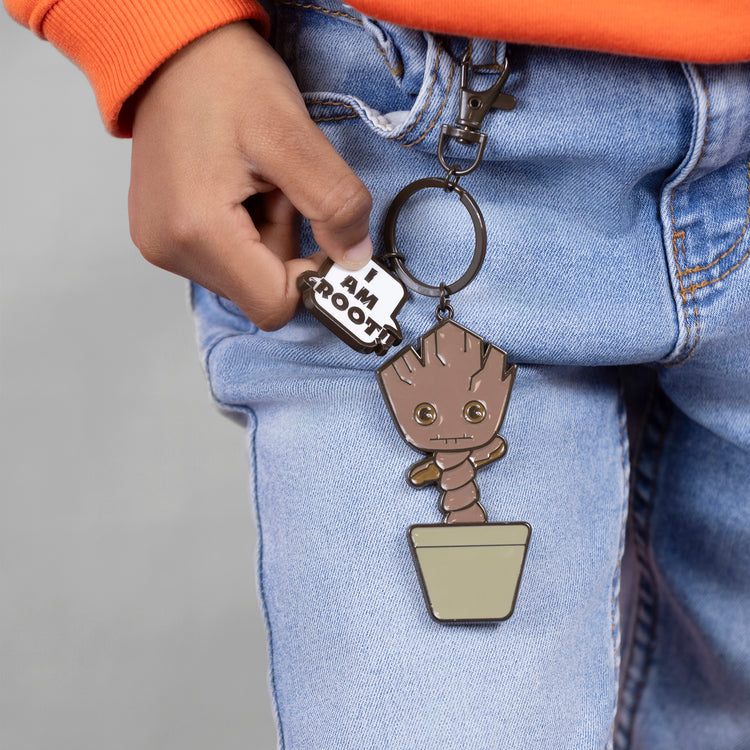 I Am Groot Keychain