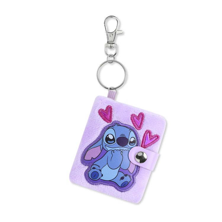 Lilo & Stitch Pink Mini Diary Keychain