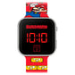 Super Mario Bros. Red Printed Strap LED Watch