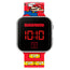 Super Mario Bros. Red Printed Strap LED Watch