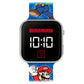 Super Mario Bros. Blue Printed LED Watch