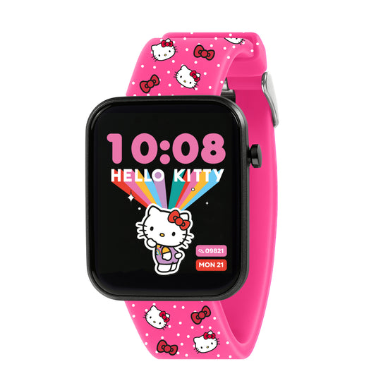 HELLO KITTY & FRIENDS PRINTED STRAP SMART WATCH