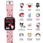 Hello Kitty & Friends Pink Printed Strap Smart Watch