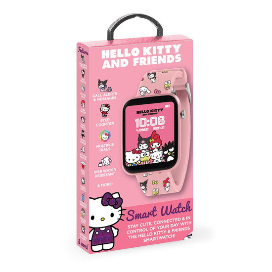 Hello Kitty & Friends Pink Printed Strap Smart Watch