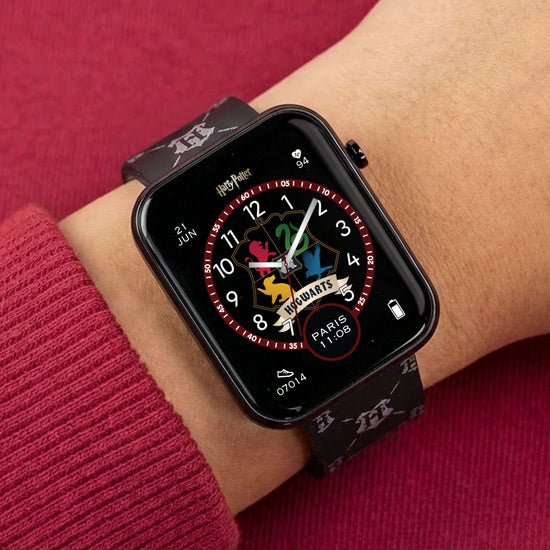 Harry Potter Black Printed Strap Smart Watch