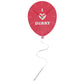 IT Red Balloon Shaped Clock