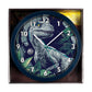 Universal Jurassic World Blue & Green Wall Clock