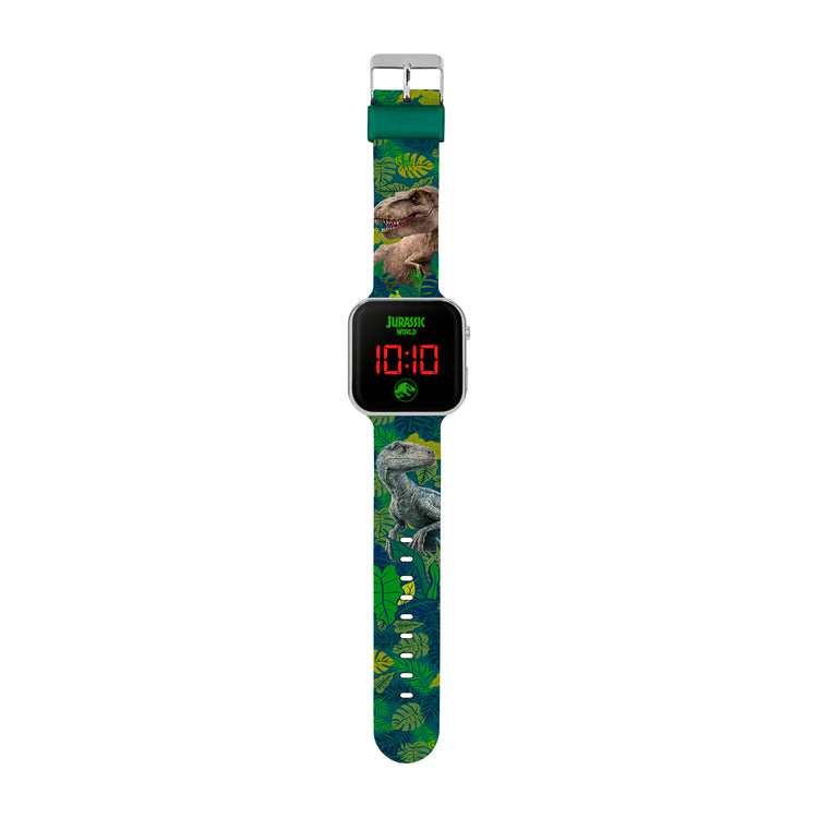 Jurassic World Printed Strap LED Watch