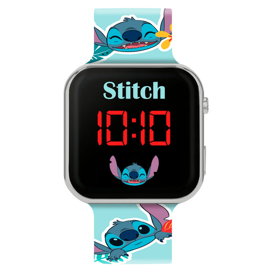 Lilo & Stitch Blue Printed LED Watch