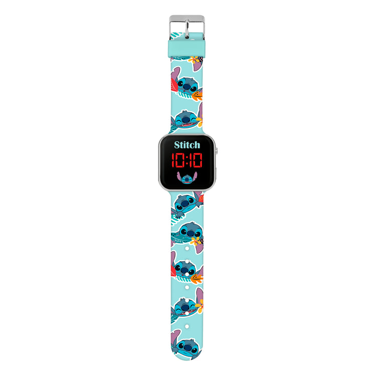 Lilo & Stitch Blue Printed LED Watch