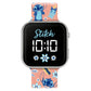 Stitch Printed Strap LED Watch