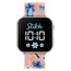 Stitch Printed Strap LED Watch