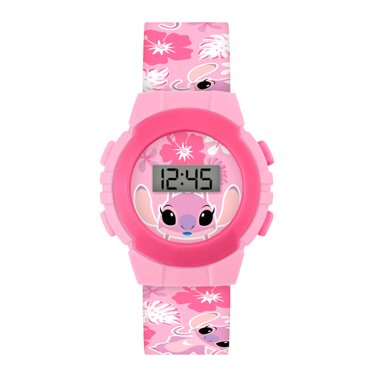 Lilo And Stitch Angel Pink Digital Watch