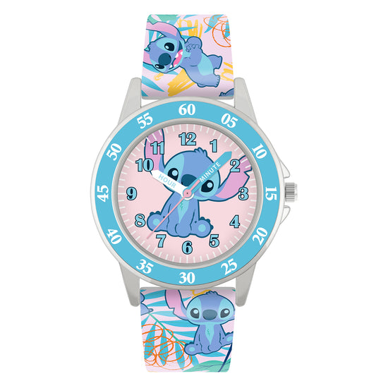 Stitch Blue Time Teacher Watch