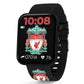 Liverpool FC Black Printed Strap Smart Watch