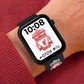 Liverpool FC Black Printed Strap Smart Watch