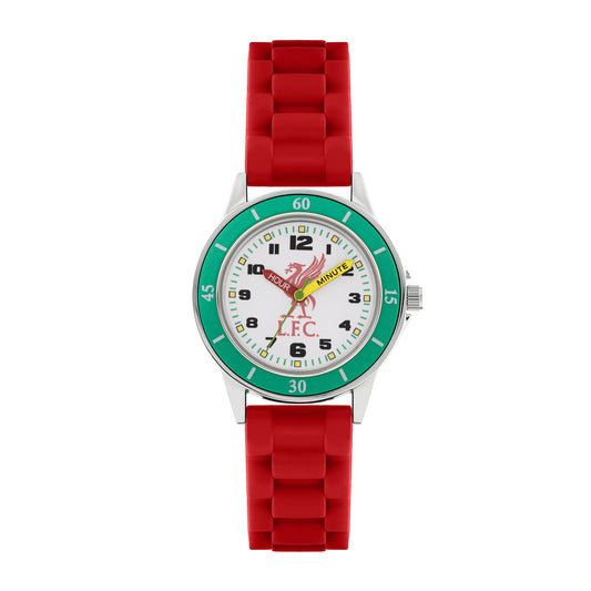 Official Liverpool Football Club Red Time Teacher Watch