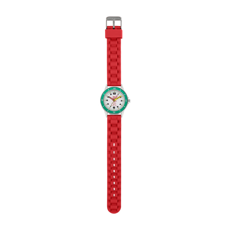 Official Liverpool Football Club Red Time Teacher Watch