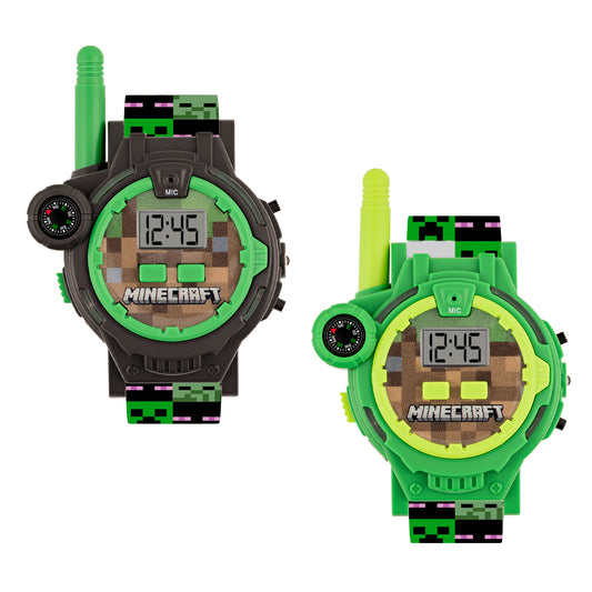 Minecraft Printed Strap Walkie Talkie Watch 2 Piece Set