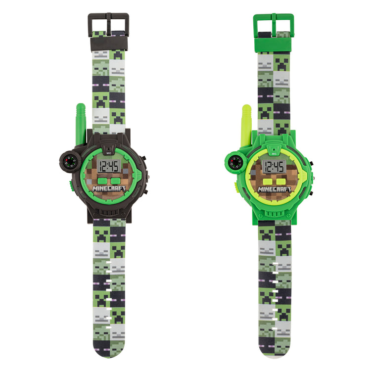 Minecraft Printed Strap Walkie Talkie Watch 2 Piece Set