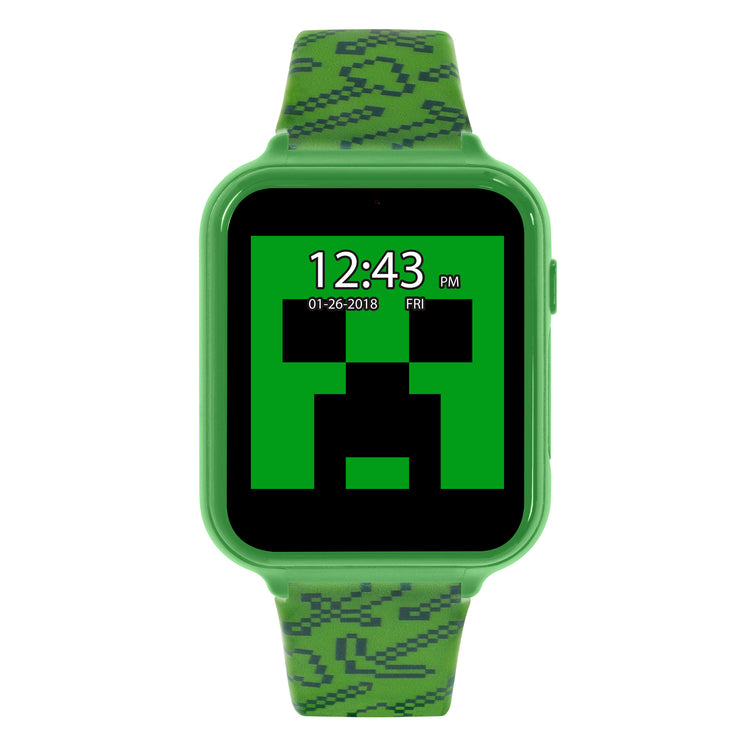 Minecraft Printed Strap Interactive Watch